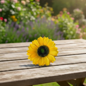 Large Sunflower Brooch