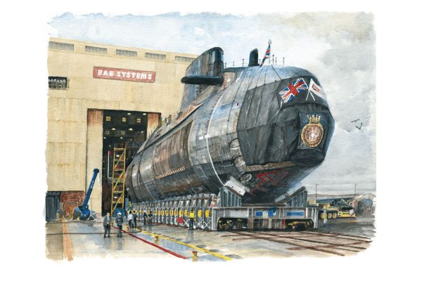 Astute Class A3 Print