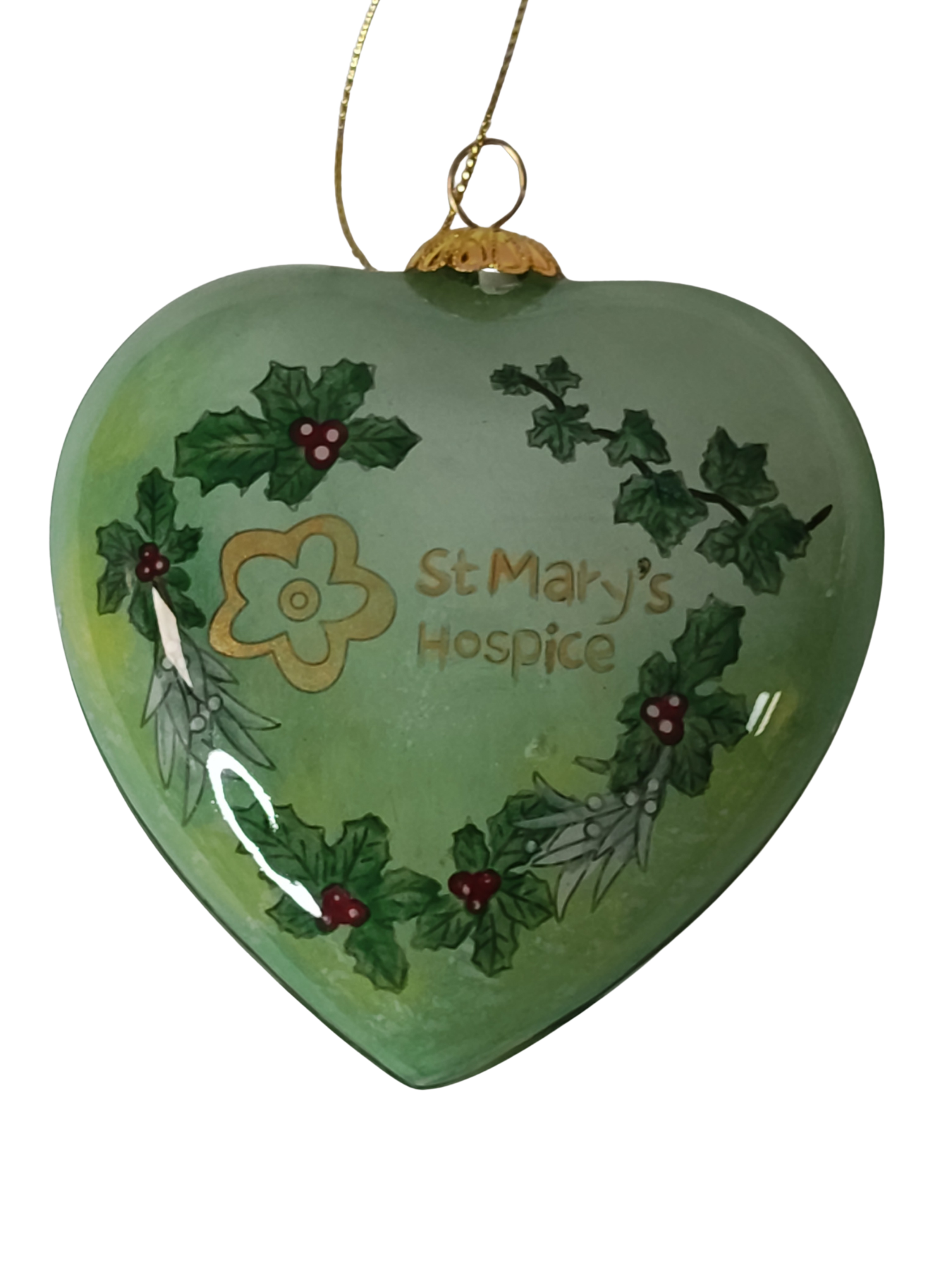 Exclusive Limited Edition St Mary's Hospice Red Red Robin Bauble 2026 - Image 3